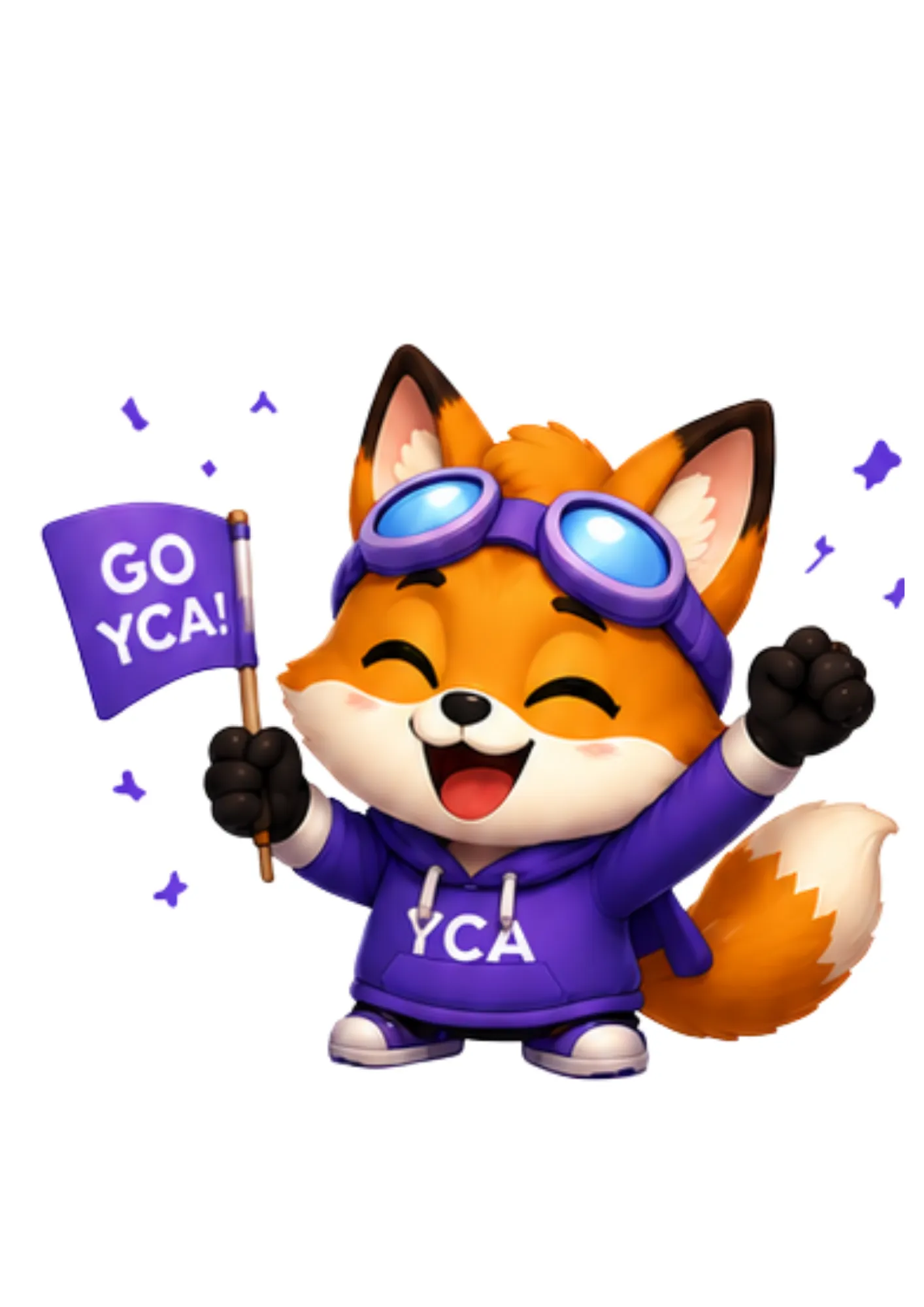 YCA Mascot, Fizzi thinking