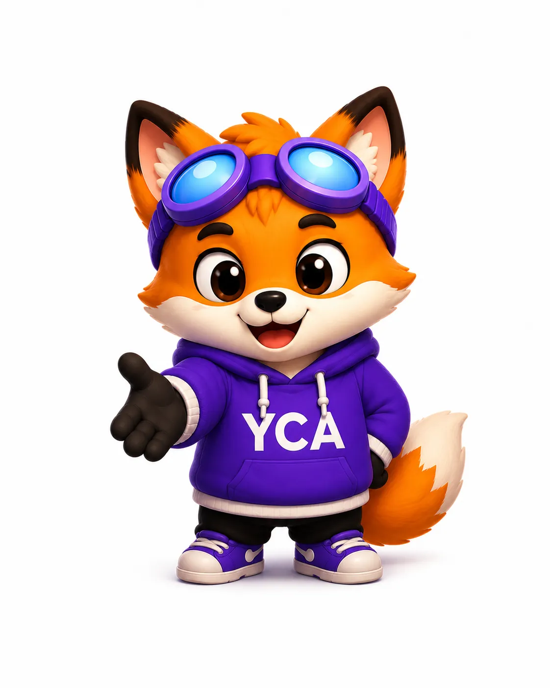 YCA Mascot, Fizzi thinking