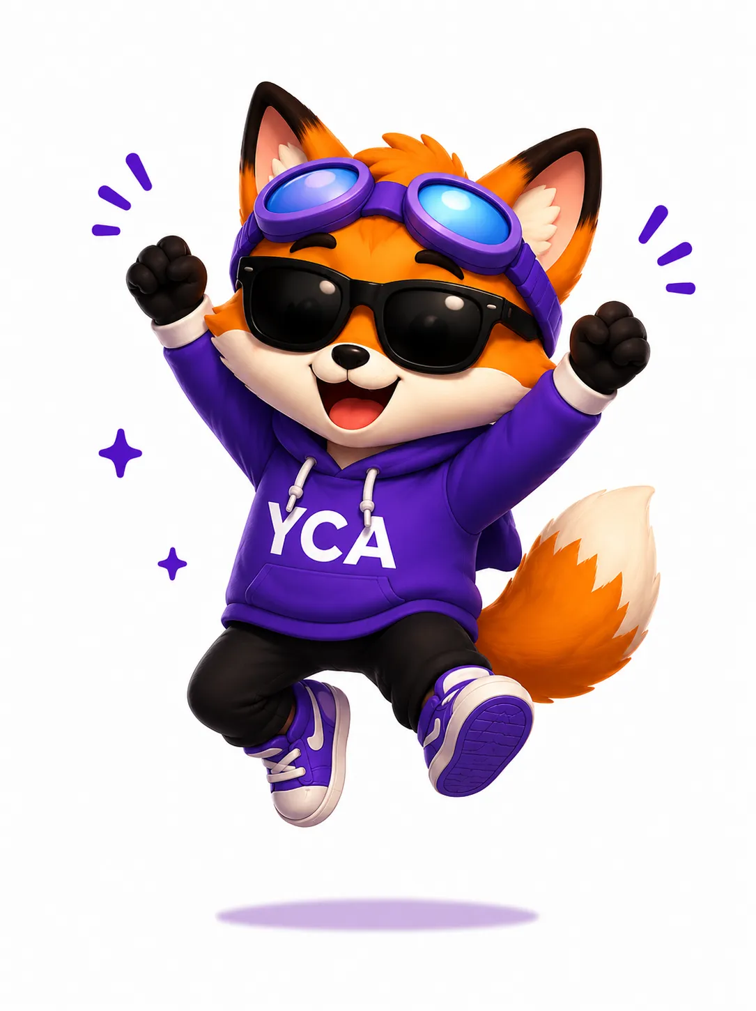 YCA Mascot, Fizzi thinking